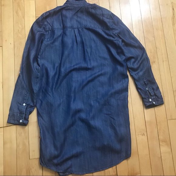 Soft Joie Eguine Chambray Shirt Dress XS - Picture 4 of 7